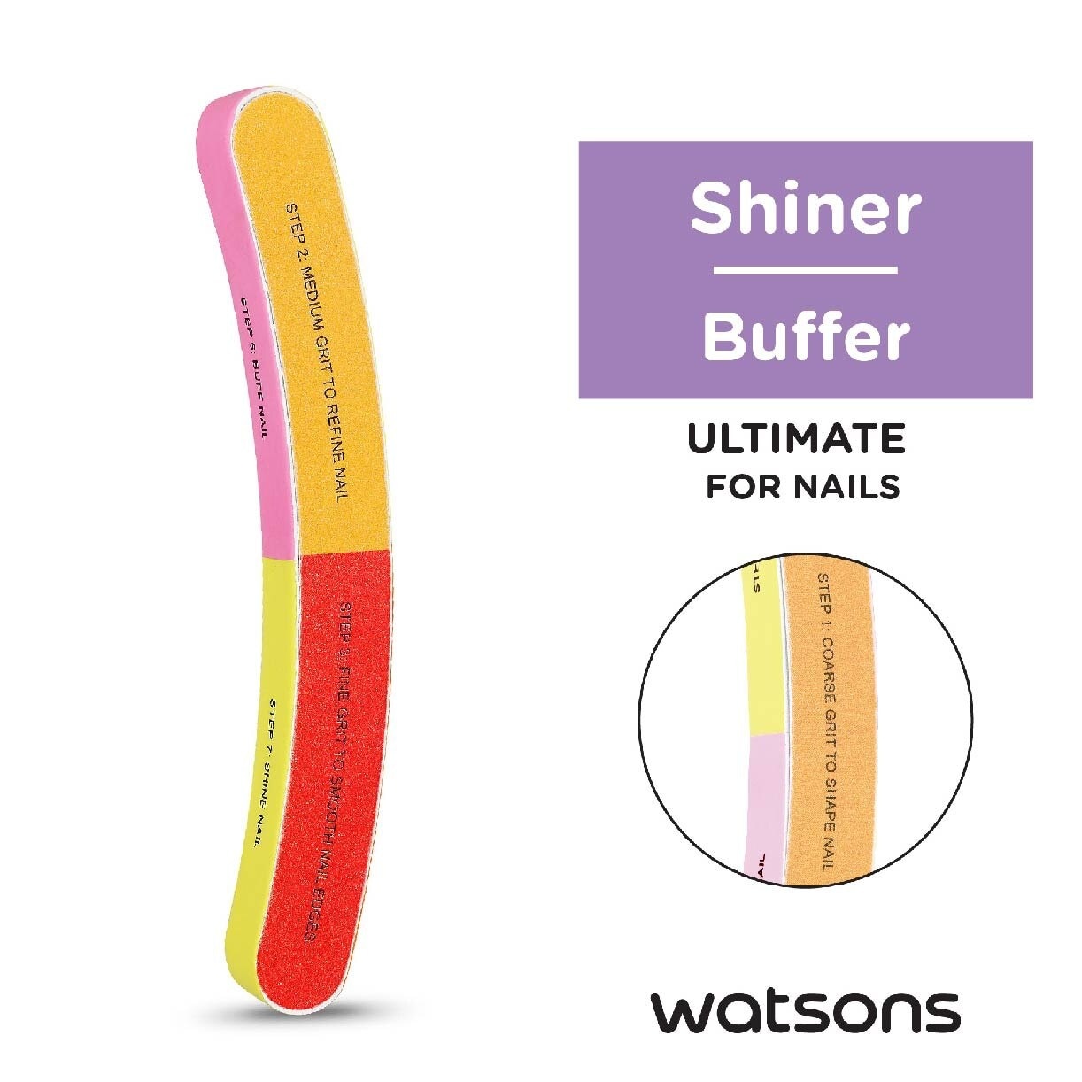 7 Ways Nail Shiner Buffer 1s