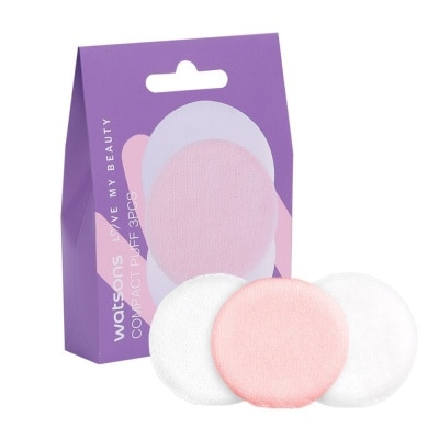 WATSONS Compact Puff (For Easy Apply & Blend) 3s