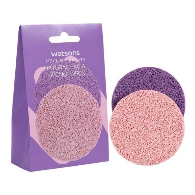 WATSONS Facial Sponge (Ideal for All Skin Types) 2s