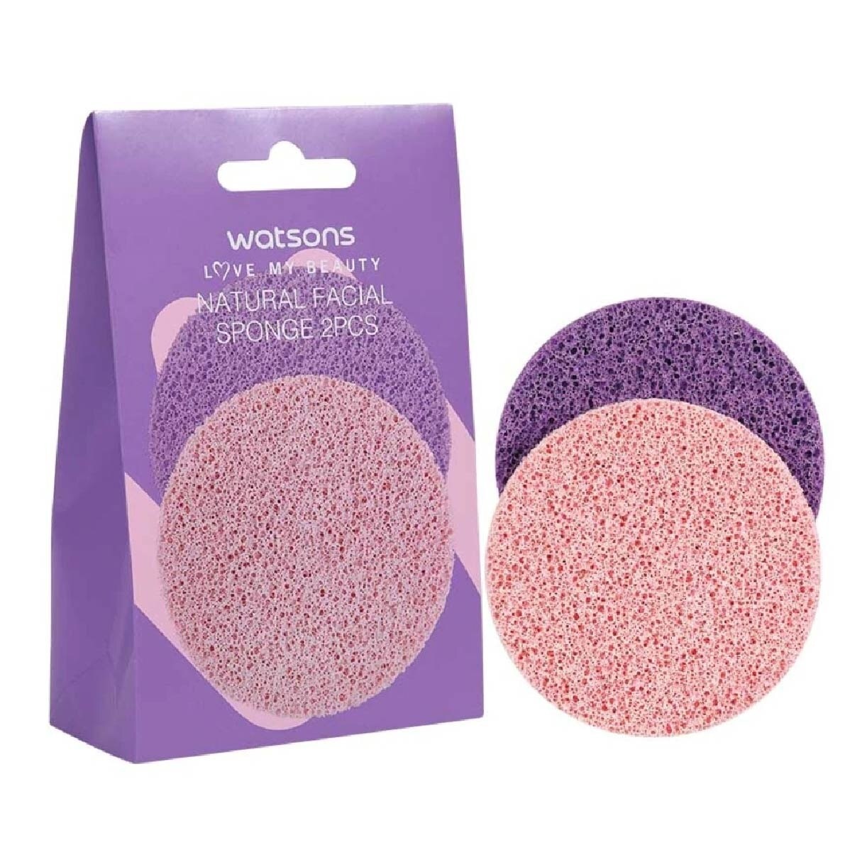 Facial Sponge (Ideal for All Skin Types) 2s