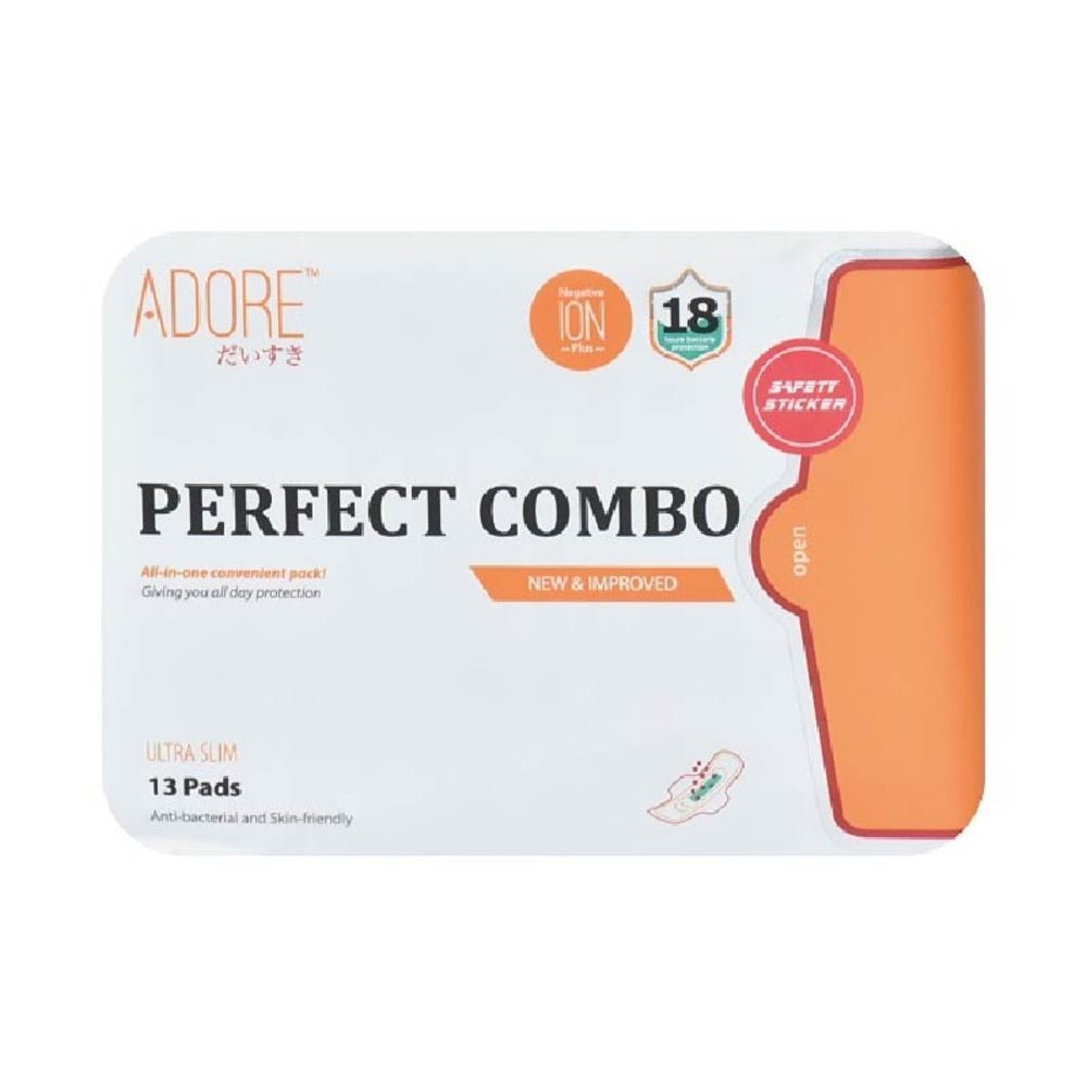 Perfect Combo Travel Pack Sanitary Pad For Day and Night Use (19cmx4s / 24cmx6s/ 28cmx3s)