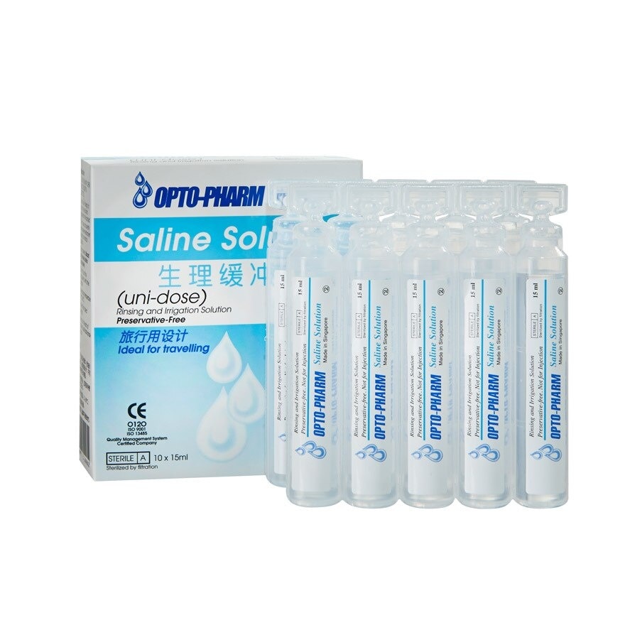 Buffered Saline Travel Pack 10x15ml