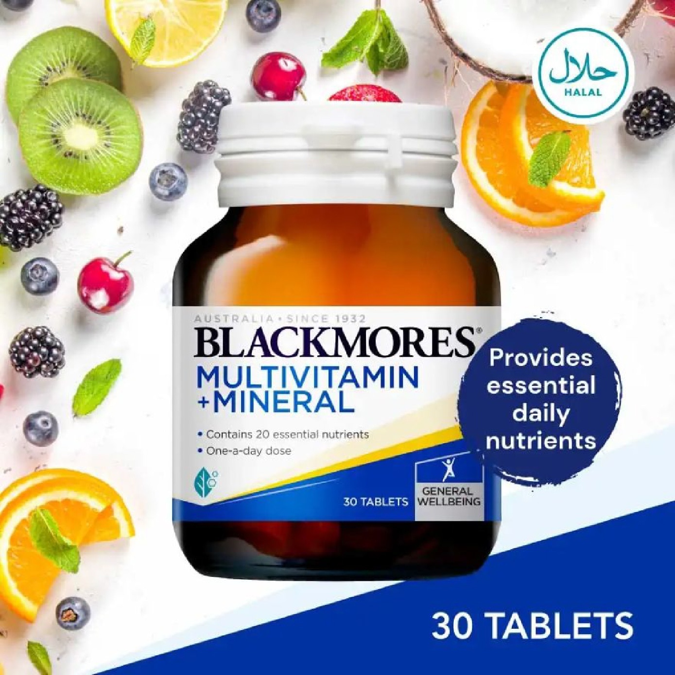 Multivitamin + Mineral Tablets 30s