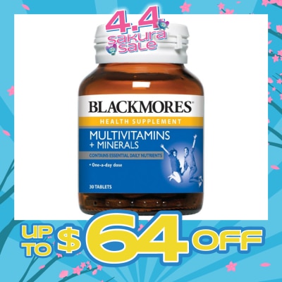 BLACKMORES - Multivitamin + Mineral Tablets 30s