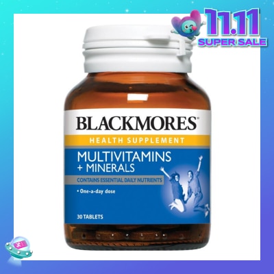 BLACKMORES Multivitamin + Mineral Tablets 30s (Expiry: Jul`2026)