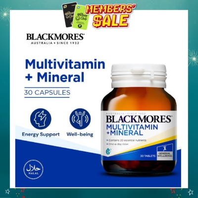 BLACKMORES - Multivitamin + Mineral Tablets 30s