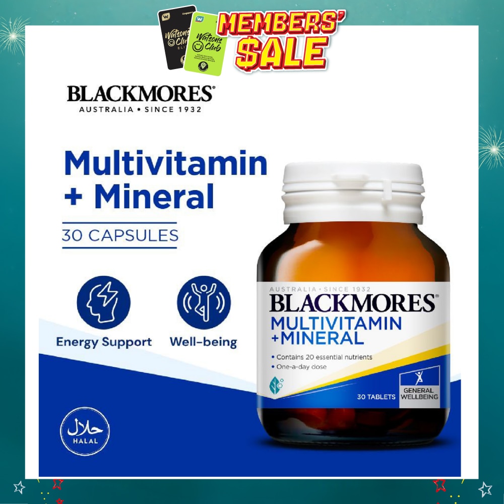 Multivitamin + Mineral Tablets 30s