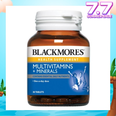 BLACKMORES Multivitamin + Mineral Tablets 30s