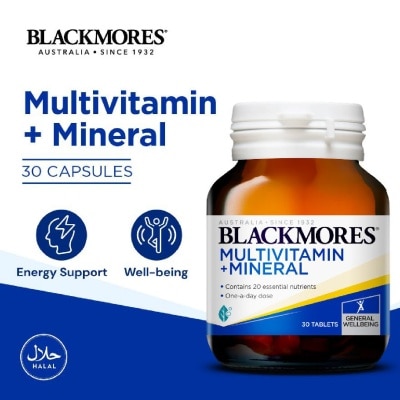 BLACKMORES - Multivitamin + Mineral Tablets 30s
