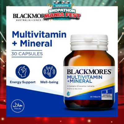 BLACKMORES - Multivitamin + Mineral Tablets 30s