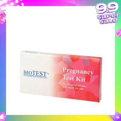 BIOTEST  Pregnancy Test Kit (cassette format)