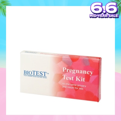 BIOTEST  Pregnancy Test Kit (cassette format)