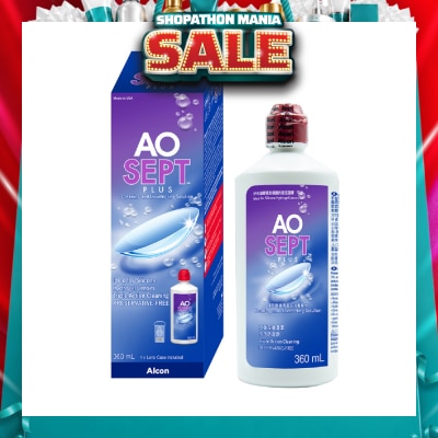 AOSEPT® - Plus Hydrogel Lenses Cleaning & Disinfecting Solution 360ml