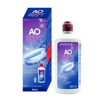 AOSEPT® - Plus Hydrogel Lenses Cleaning & Disinfecting Solution 360ml
