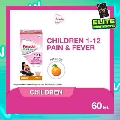 PANADOL Children's Suspension 1-12 years 60ml