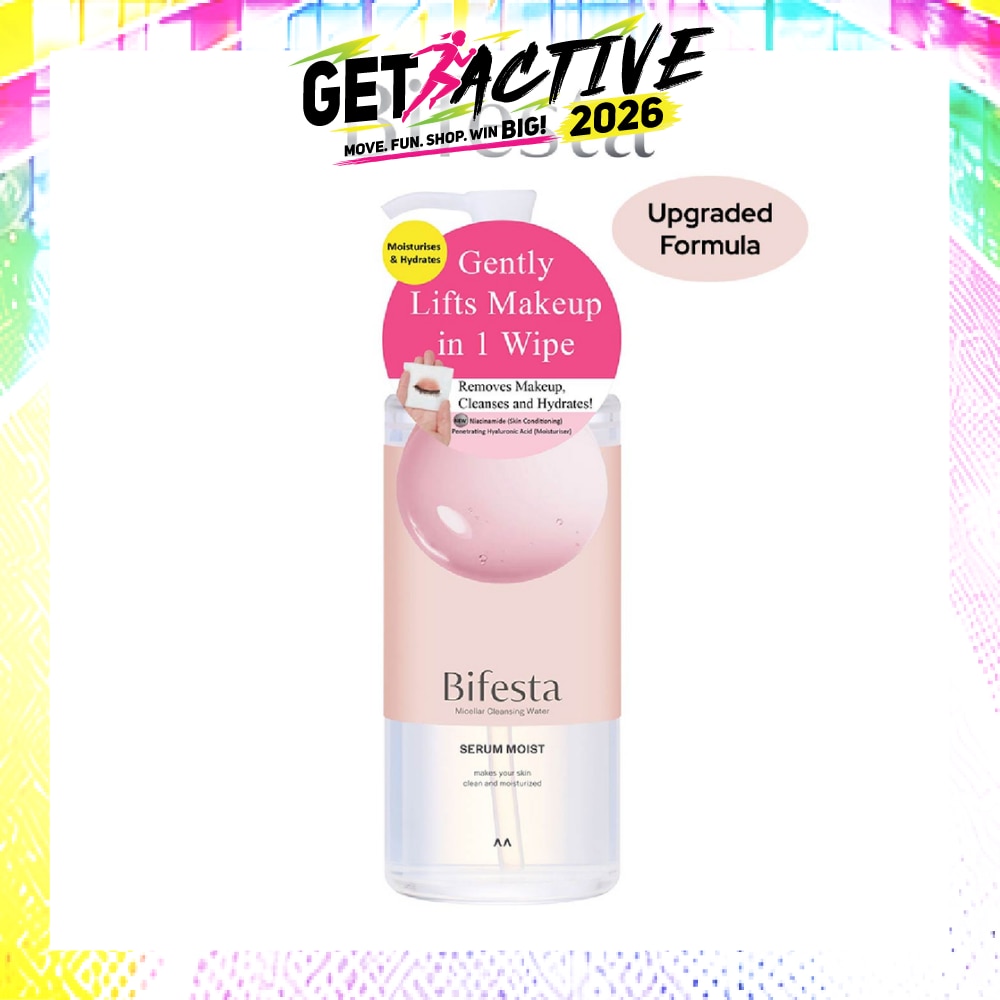 Micellar Cleansing Water Moist (Gentle on Skin & Effectively Removes Impurities) 400ml image