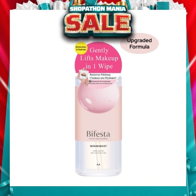 BIFESTA - Micellar Cleansing Water Moist (Gentle on Skin & Effectively Removes Impurities) 400ml
