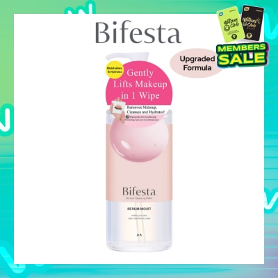 BIFESTA Micellar Cleansing Water Moist (Gentle on Skin & Effectively Removes Impurities) 400ml