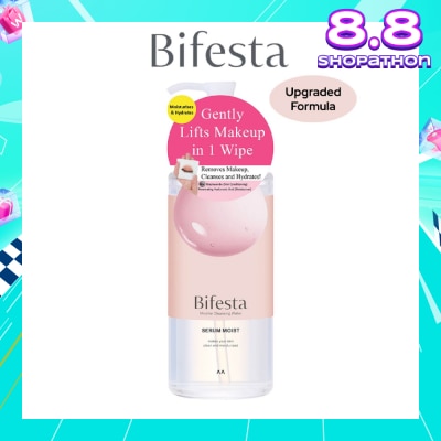 BIFESTA Micellar Cleansing Water Moist (Gentle on Skin & Effectively Removes Impurities) 400ml