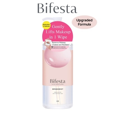BIFESTA Micellar Cleansing Water Moist (Gentle on Skin & Effectively Removes Impurities) 400ml