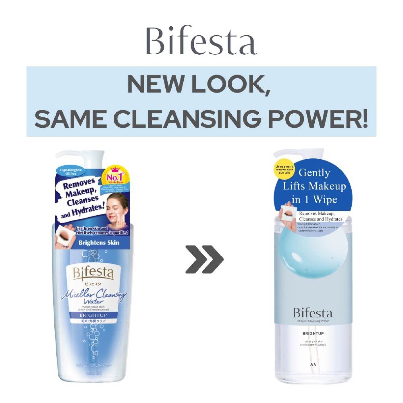 Micellar Cleansing Water Brightup (Gentle on Skin & Effectively Removes Impurities) 400ml