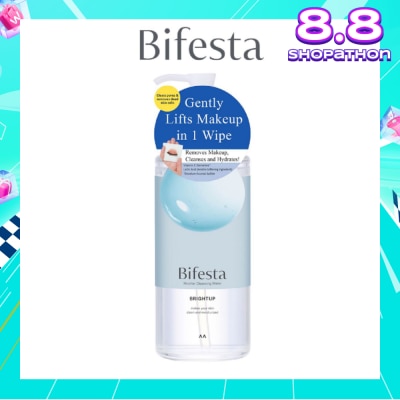 BIFESTA Micellar Cleansing Water Brightup (Gentle on Skin & Effectively Removes Impurities) 400ml