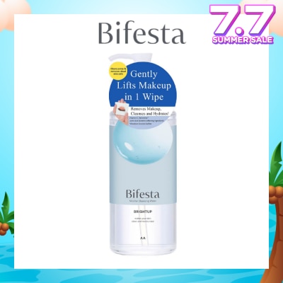 BIFESTA Micellar Cleansing Water Brightup (Gentle on Skin & Effectively Removes Impurities) 400ml