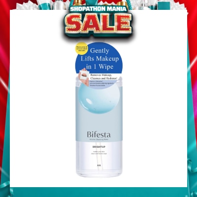 BIFESTA - Micellar Cleansing Water Brightup (Gentle on Skin & Effectively Removes Impurities) 400ml