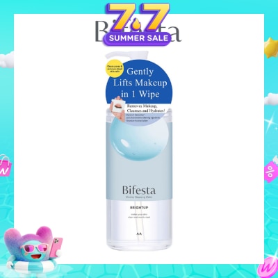 BIFESTA - Micellar Cleansing Water Brightup (Gentle on Skin & Effectively Removes Impurities) 400ml