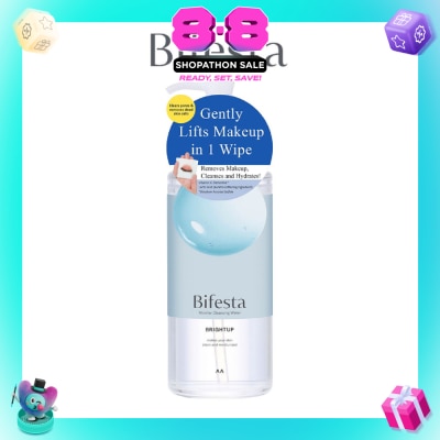 BIFESTA - Micellar Cleansing Water Brightup (Gentle on Skin & Effectively Removes Impurities) 400ml