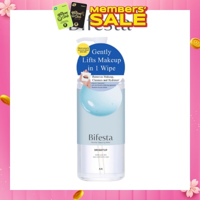 BIFESTA Micellar Cleansing Water Brightup (Gentle on Skin & Effectively Removes Impurities) 400ml