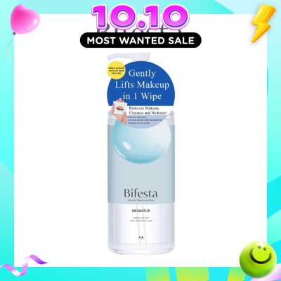 BIFESTA Micellar Cleansing Water Brightup (Gentle on Skin & Effectively Removes Impurities) 400ml image