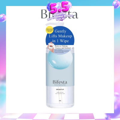 BIFESTA - Micellar Cleansing Water Brightup (Gentle on Skin & Effectively Removes Impurities) 400ml