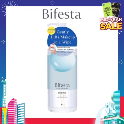 BIFESTA Micellar Cleansing Water Brightup (Gentle on Skin & Effectively Removes Impurities) 400ml