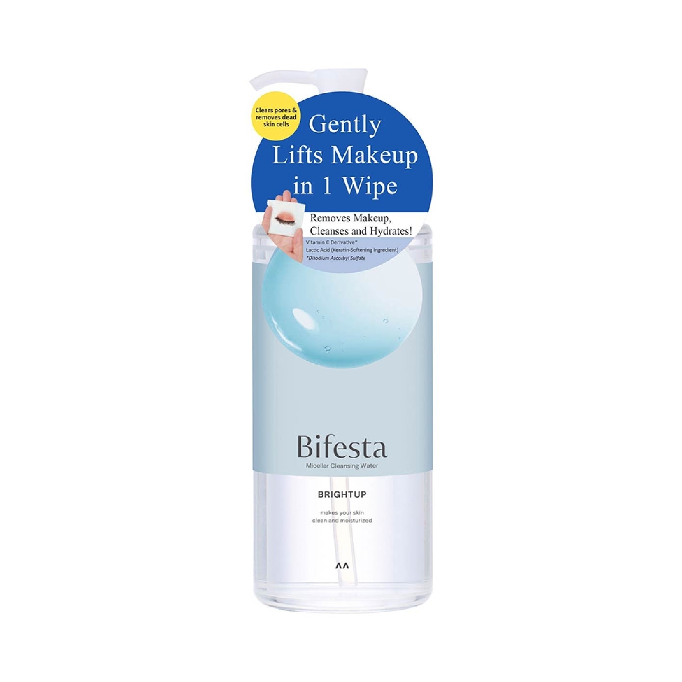 Micellar Cleansing Water Brightup (Gentle on Skin & Effectively Removes Impurities) 400ml