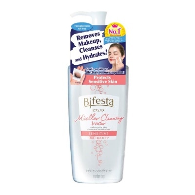 BIFESTA Micellar Cleansing Water Sensitive (Gentle on Skin & Effectively Removes Impurities) 400ml