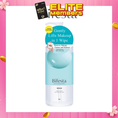 BIFESTA Micellar Cleansing Water Sebum (Gentle on Skin & Effectively Removes Impurities) 400ml