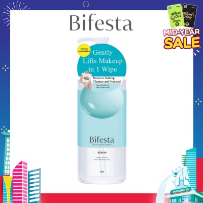 BIFESTA Micellar Cleansing Water Sebum (Gentle on Skin & Effectively Removes Impurities) 400ml