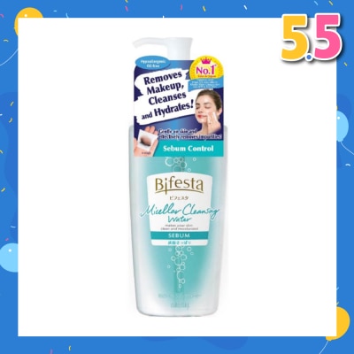 BIFESTA Micellar Cleansing Water Sebum (Gentle on Skin & Effectively Removes Impurities) 400ml