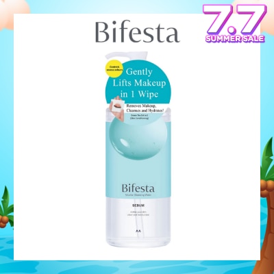 BIFESTA Micellar Cleansing Water Sebum (Gentle on Skin & Effectively Removes Impurities) 400ml