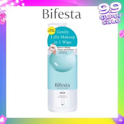 BIFESTA Micellar Cleansing Water Sebum (Gentle on Skin & Effectively Removes Impurities) 400ml