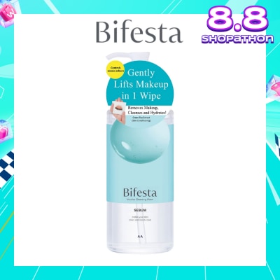 BIFESTA Micellar Cleansing Water Sebum (Gentle on Skin & Effectively Removes Impurities) 400ml