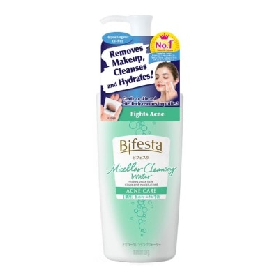 BIFESTA Micellar Cleansing Water Acne Care (Gentle on Skin & Effectively Removes Impurities) 400ml