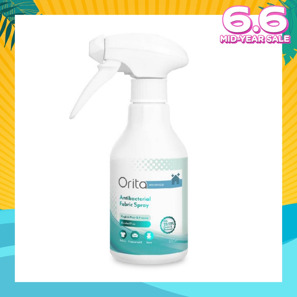 Antibacterial Fabric Spray English Pear & Freesia (Alcohol Free) 350ml