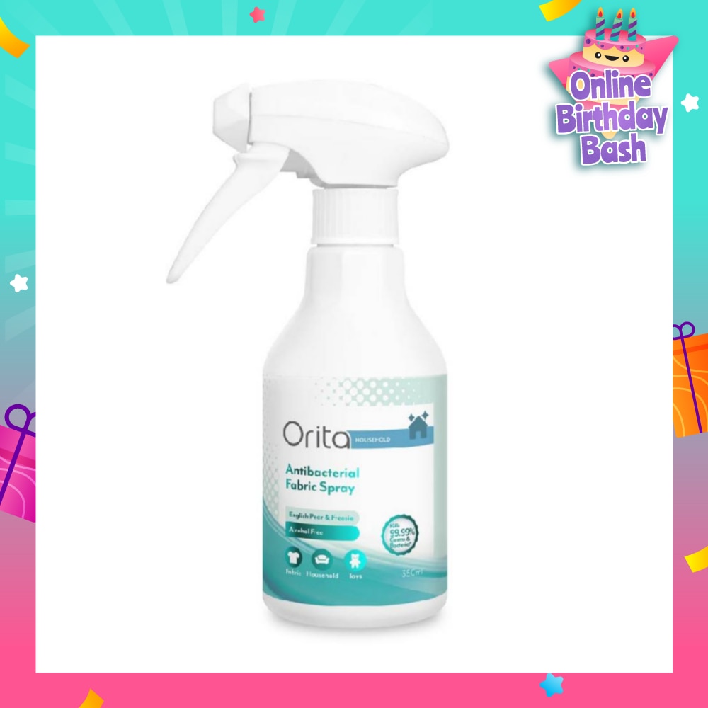 Antibacterial Fabric Spray English Pear & Freesia (Alcohol Free) 350ml