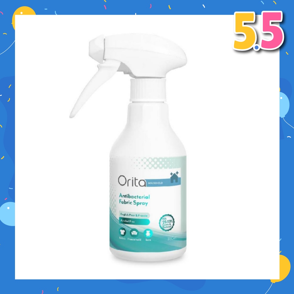 Antibacterial Fabric Spray English Pear & Freesia (Alcohol Free) 350ml