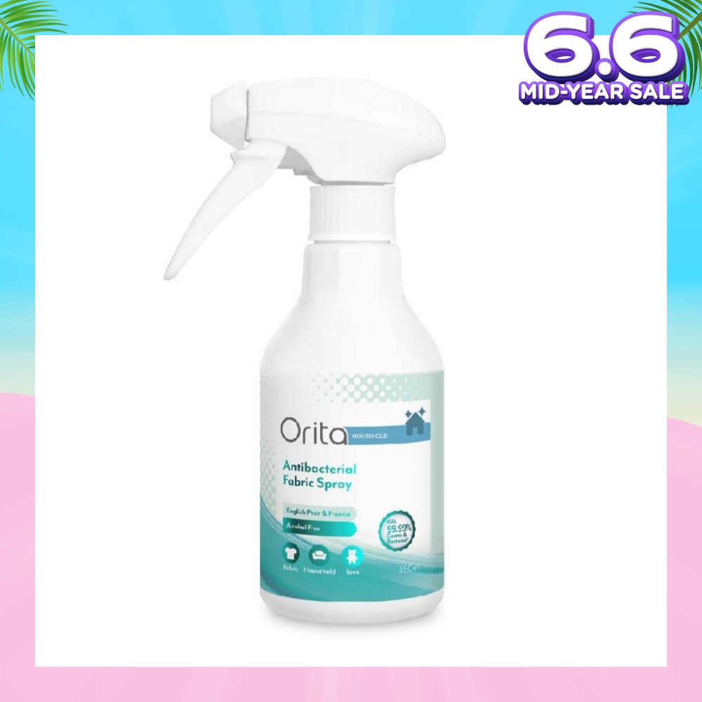 Antibacterial Fabric Spray English Pear & Freesia (Alcohol Free) 350ml