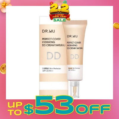 DR. WU Perfect Cover Hydrating DD Cream (Natural) SPF28 PA++ 40ml