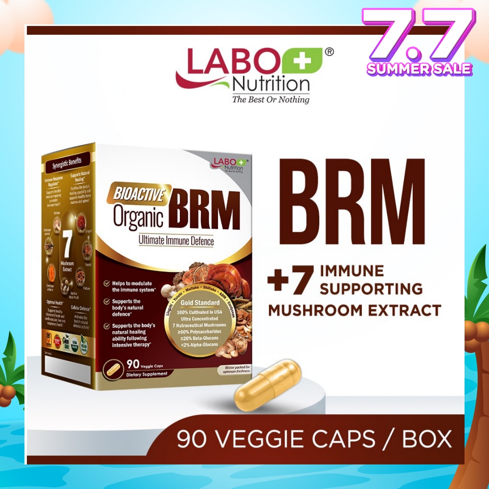 Bioactive Organic BRM Ultimate Immune Defence (For Intensive Immune Support & Fortify Body's Natural Healing) 90s