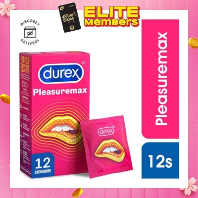 DUREX Pleasuremax Condoms 12s